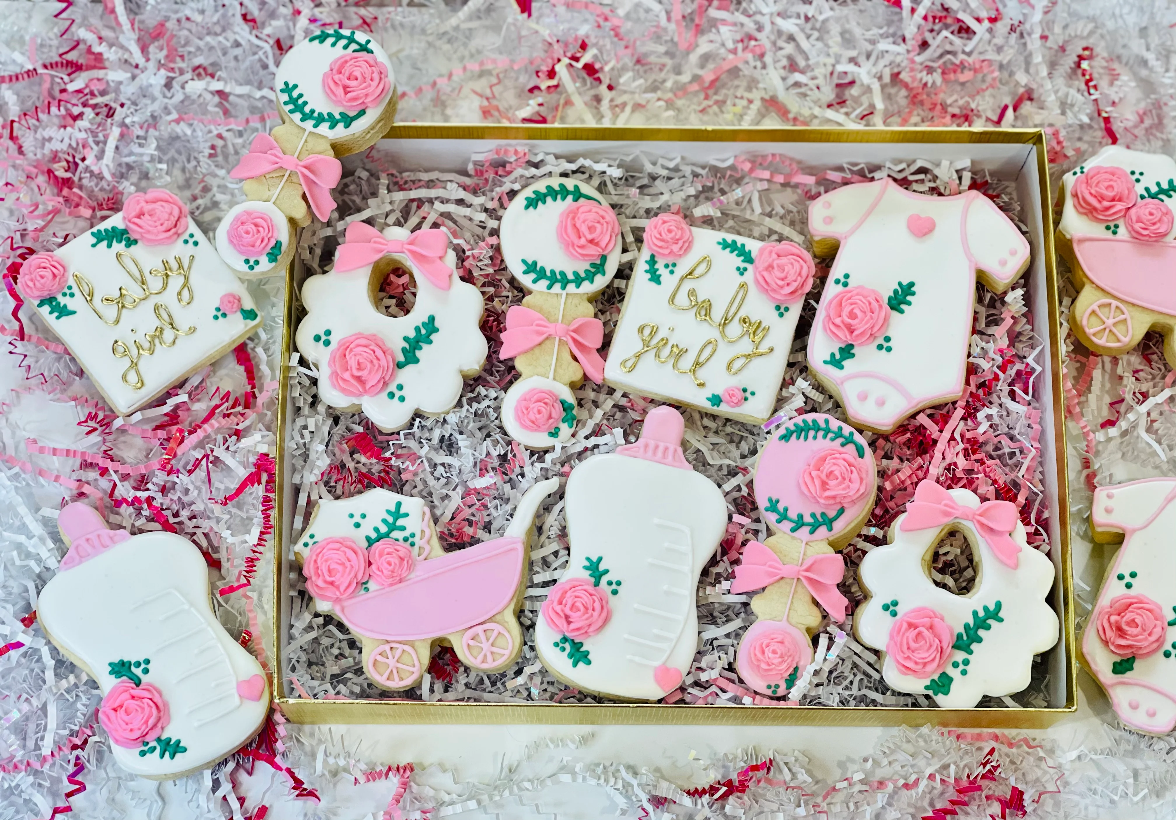Welcome Baby Girl Cookie Gift!! - Image 4